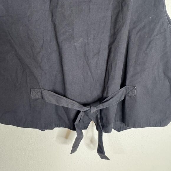 vtg Class by Just Class Vest Womens Large Multicolor Floral Batik Beaded Button - Picture 9 of 9